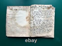 WWI Royal Navy Lieutenant's Journal Declaration War & Battle of Heligoland Bight