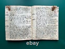 WWI Royal Navy Lieutenant's Journal Declaration War & Battle of Heligoland Bight