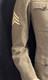 WWI Service Coat. FIELD PROMOTED OFFICER REVERT BACK TO SGT withGreen Mohair Cuff