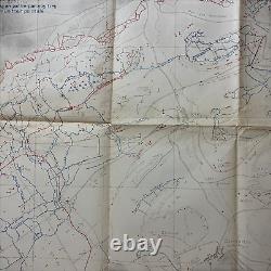 WWI St. Mihiel Operations 29th Engineers U. S. Army Heavily Detailed Sketch Map