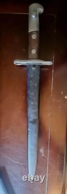 WWI Swiss M1918 WAFFENFABRIK NEUHAU Baynet with Scabbard # 62397