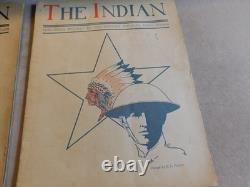 WWI THE INDIAN 2nd Division MAGAZINE Army & Marines 5 Different! ALL ORIGINAL
