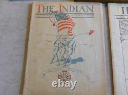 WWI THE INDIAN 2nd Division MAGAZINE Army & Marines 5 Different! ALL ORIGINAL