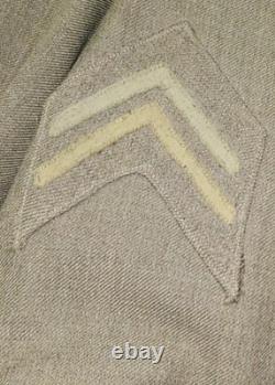WWI Tailored Doughboy Uniform Tunic 20 M Infantry Kansas National Guard Kahn