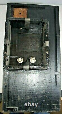WWI Trenches Wireless Radio Spark Transmitter used w Marconi Receiver 1917 WORKS