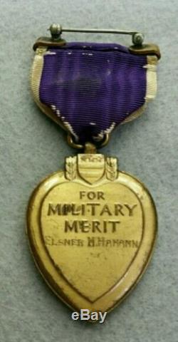 WWI USMC Purple Heart WIA 6th Regt