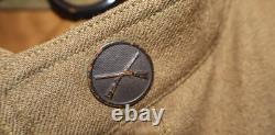 WWI USNA National Army Infantry Enlisted Wool Service Coat Jacket July 1918 Cont