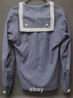 WWI USN Navy Electricians Mate 2nd Class Radio Operator Middy & Armed Guard Cap