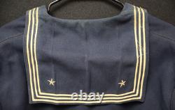 WWI USN Navy Electricians Mate 2nd Class Radio Operator Middy & Armed Guard Cap