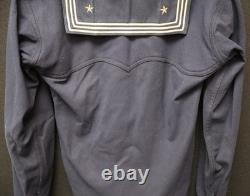 WWI USN Navy Electricians Mate 2nd Class Radio Operator Middy & Armed Guard Cap