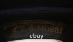 WWI USN Navy USS BOSTON Sailors Flat Cap Donald Duck 1919 Troop Ship Captured