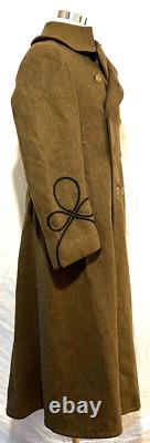 WWI US 87th Infantry M1912 Officers Great Coat / Uniform
