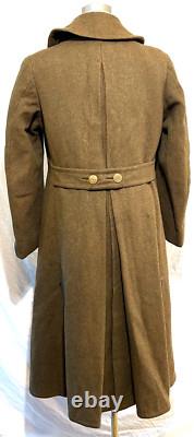 WWI US 87th Infantry M1912 Officers Great Coat / Uniform