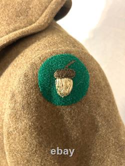 WWI US 87th Infantry M1912 Officers Great Coat / Uniform