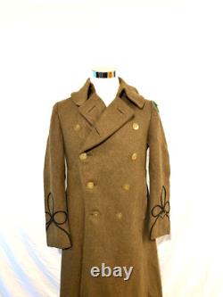 WWI US 87th Infantry M1912 Officers Great Coat / Uniform