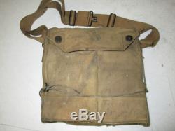 WWI US ARMY AEF 30th BALLOON Co NAMED GAS MASK