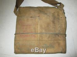 WWI US ARMY AEF 30th BALLOON Co NAMED GAS MASK