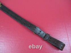 WWI US ARMY AEF M1907 Leather Sling for M1903 Springfield Rifle RIA 1914 NICE