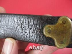 WWI US ARMY AEF M1907 Leather Sling for M1903 Springfield Rifle RIA 1914 NICE