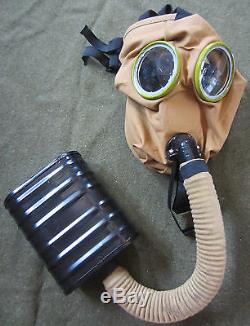 Wwi Us Army Infantry M1917 Sbr Gas Mask & Carry Bag