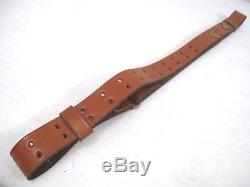 WWI US ARMY M1907 Leather Sling M1903 Springfield Marked RIA 1918 Repro