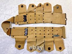 WWI US ARMY M1914 With BOTH MILLS AND RUSSEL MARKED POUCHES AND TWO ADDED POUCHES