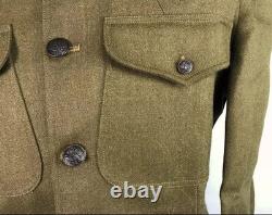 WWI US ARMY M1917 WOOL COMBAT FIELD TUNIC- SIZE CUSTOM Fast Ship
