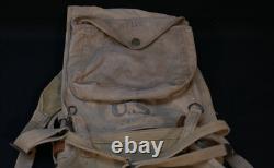 WWI US Army 116th HQ Signal Corps M1910 Haversack 1917, Roll, and Mess Pouch