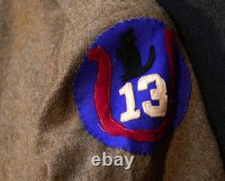 WWI US Army 13th Infantry Division M1917 Signal Corps Uniform Wool 1918 Fine SSI