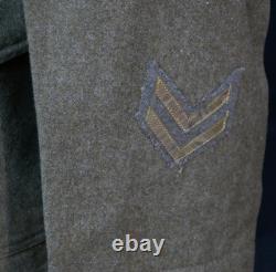 WWI US Army 14th Engineer Regiment Staff Sergeant Uniform AEF Overseas Chevrons