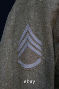 WWI US Army 14th Engineer Regiment Staff Sergeant Uniform AEF Overseas Chevrons