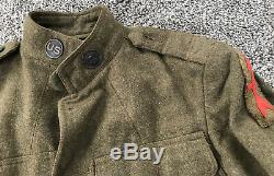 WWI US Army 32nd Division Red Arrow Tunic Uniform