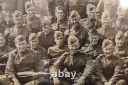 WWI US Army 54th Infantry'Yard Long' Photograph Brest France 1919, BAR & M1903