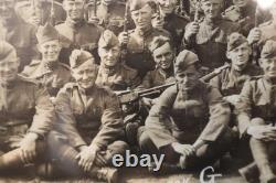 WWI US Army 54th Infantry'Yard Long' Photograph Brest France 1919, BAR & M1903