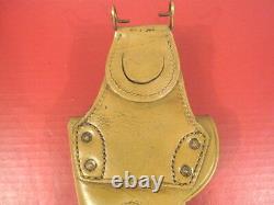 WWI US Army AEF M1912 Leather Swivel Holster Colt M1911.45acp Pistol Commercial