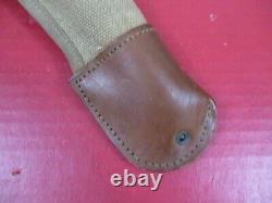 WWI US Army AEF M1917 Flare Gun Canvas Holster Remington MKIII Unissued