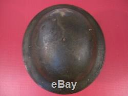 WWI US Army AEF M1917 Helmet Shell withHand Painted 2nd Infantry Div. Emblem #1