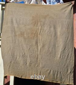 WWI US Army Blanket Named to Fulcher