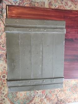 WWI US Army Browning Model 1917 Gunner Spare Parts Box Plus Paper Label Intact