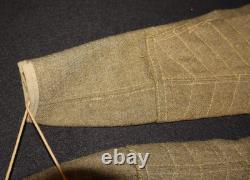 WWI US Army Enlisted Wool Trousers Breeches Reinforced Calves Drawstring Present