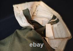 WWI US Army Enlisted Wool Trousers Breeches Reinforced Calves Drawstring Present