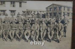 WWI US Army Foreign Legion Military Band Camp Devens Mass. 9 x 21 Photograph, VR