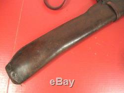 WWI US Army M1904 Leather Rifle Scabbard for M1903 Springfield RIA 1906 RARE