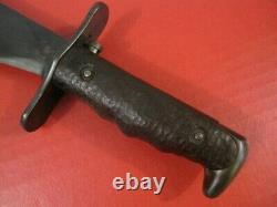 WWI US Army M1910 Bolo Knife withThumb Latch & Canvas Scabbard SA 1917 RARE