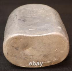 WWI US Army M1910 Flat Top Canteen Spun Aluminum E HARDER Cayamaca Checkers Game