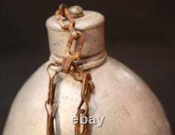 WWI US Army M1910 Flat Top Canteen Spun Aluminum E HARDER Cayamaca Checkers Game