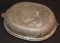 WWI US Army M1910 Meat Can Mess Kit 1918 Anchor France French Made AEF, Scarce