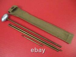 WWI US Army M1917 Cleaning Rod Set M1903 Springfield Rifle Dtd 1918 XLNT 1