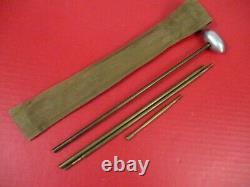 WWI US Army M1917 Cleaning Rod Set M1903 Springfield Rifle Dtd 1918 XLNT 1