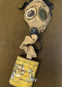 WWI US Army M1917 SBR Gas Mask With Filter and Documentation D-7